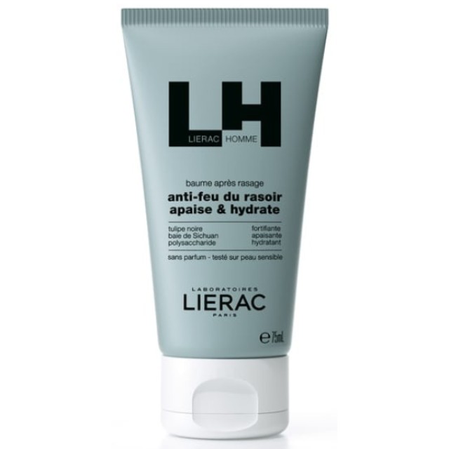 Lierac Homme Apaise & Hydrate After Shave Balm για Μετά το Ξύρισμα, 75ml