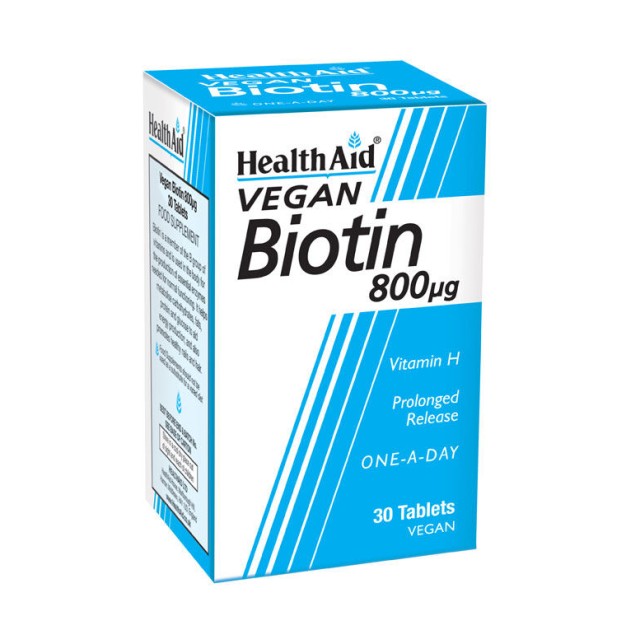 HEALTH AID Biotin 800mg 30 Ταμπλέτες