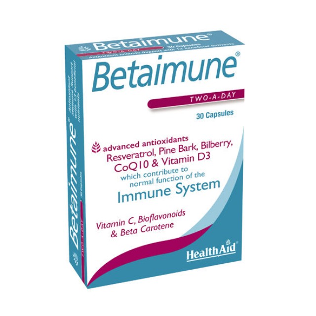 HA BETAIMUNE ANTIOXIDANT 30CAPS