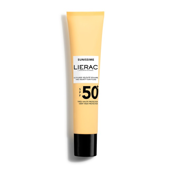 Lierac Sunissime The Velvety Sun Fluid Λεπτόρρευστο Βελούδινο Αντηλιακό Προσώπου SPF50+ 40ml