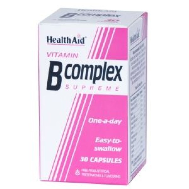 HEALTH AID B COMPLEX X 30 CAPS