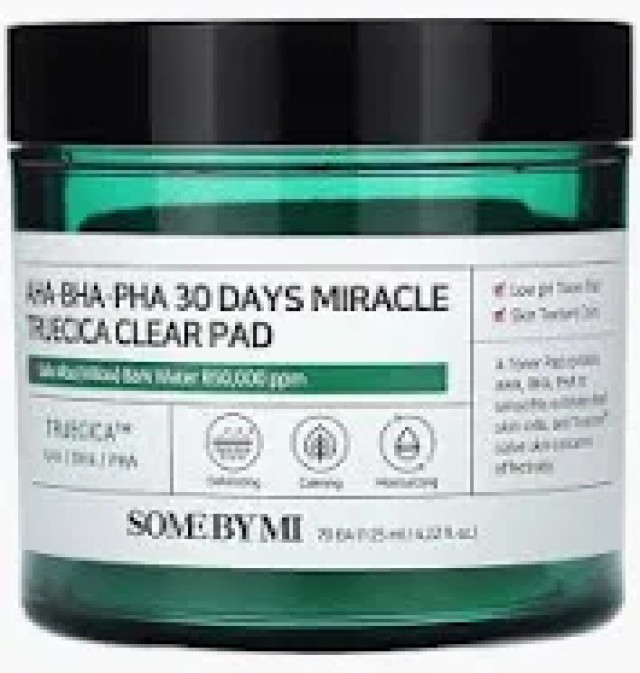 SOME BY MI – Aha Bha Pha 30 Days Miracle Truecica Clear Pad (70 Pads)