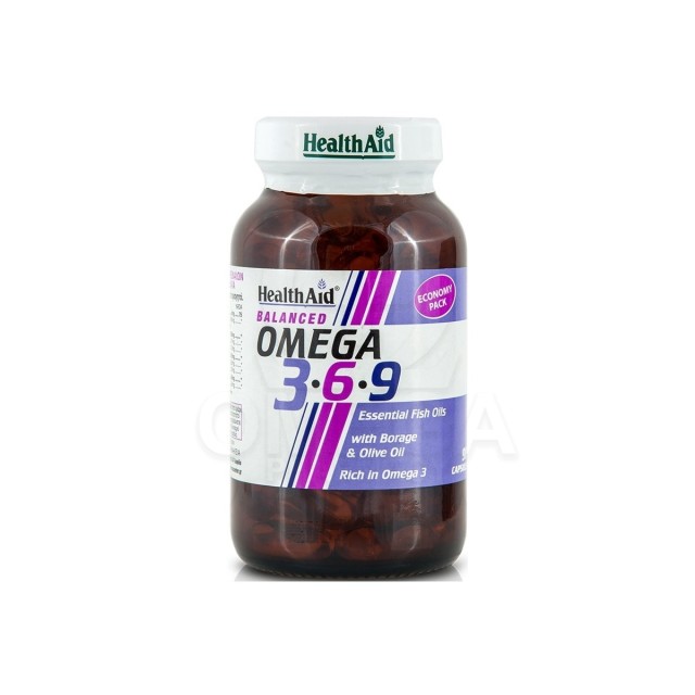 HEALTH AID Balanced Omega 3-6-9 90 Κάψουλες