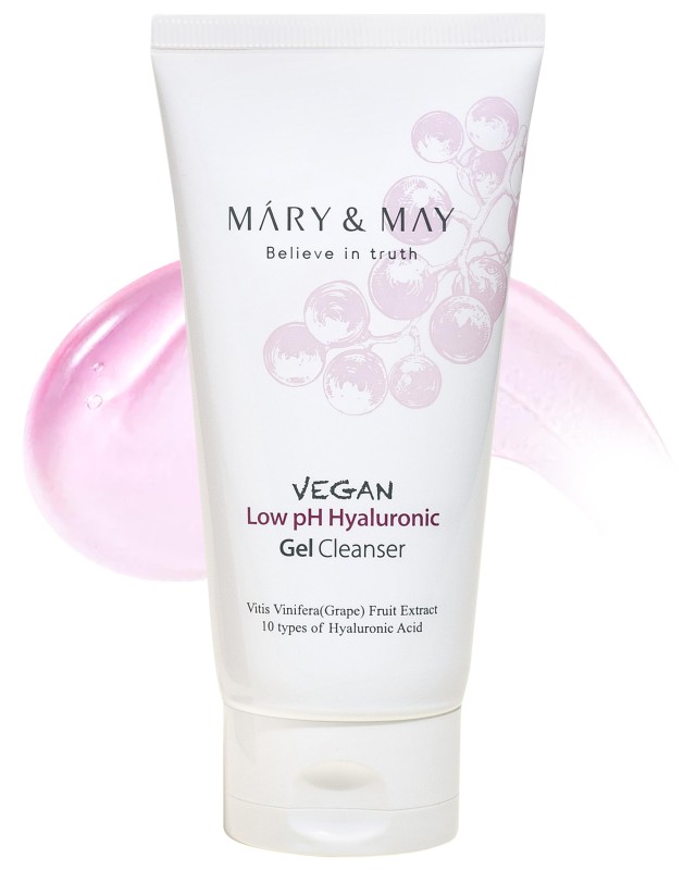 Mary&May Vegan Low pH Hyaluronic Gel Cleanser 150ml