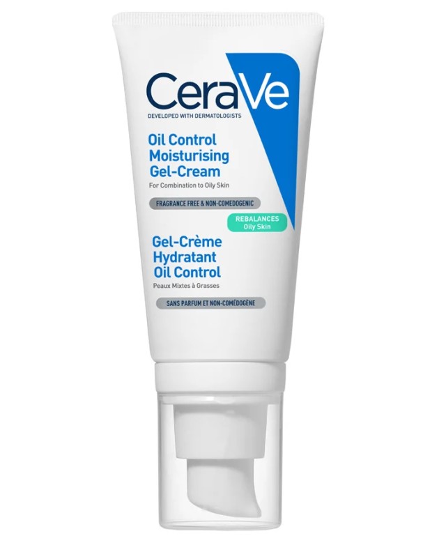 CeraVe Oil Control Moisturising Gel-Cream For Combination to Oily Skin - Ενυδατική Κρέμα για Λιπαρό Δέρμα - 52ml