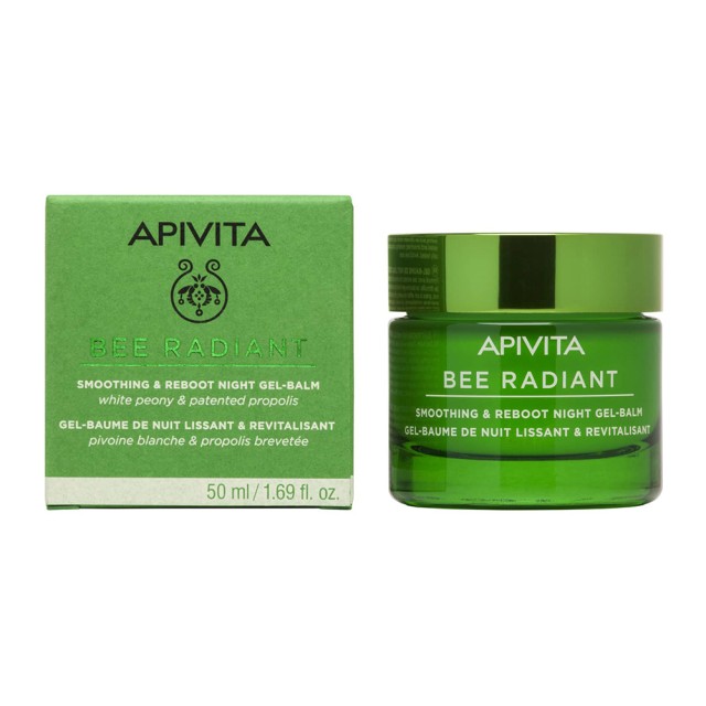 APIVITA BEE RADIANT GEL-BALM ΝΥΧΤ ΛΕΥΚ ΠΑΙΩΝ&ΠΑΤΕΝΤ ΠΡΟΠ 50M