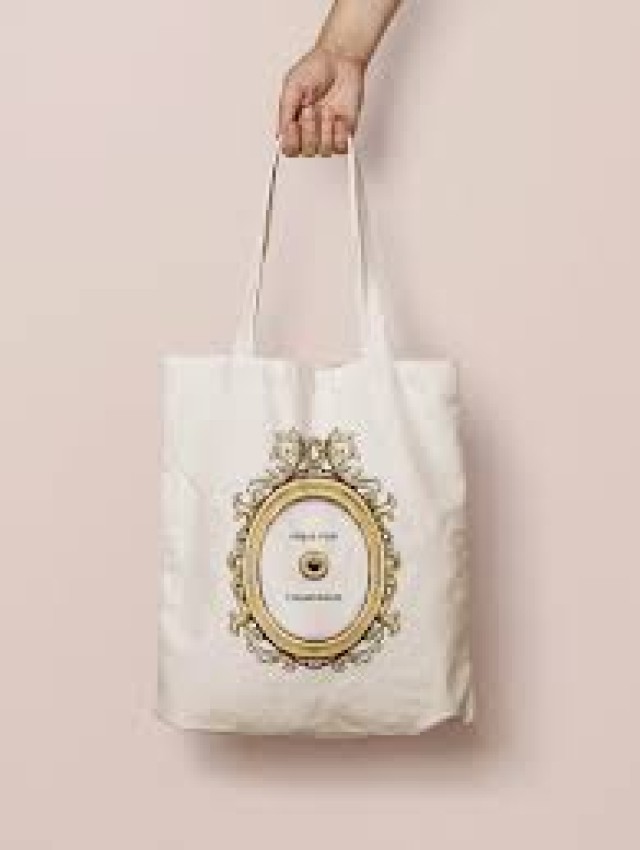 SHOPPER BAG Tote bag Press for Champagne