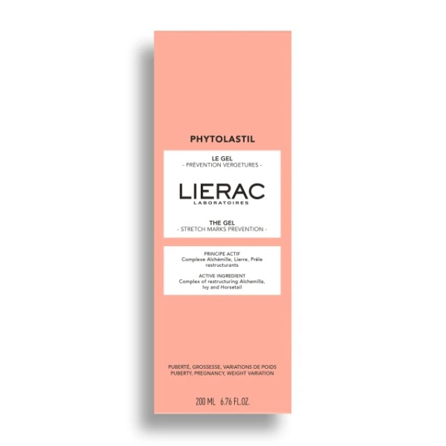 Lierac Phytolastil Stretch Mark Prevention Gel Τζελ για την Πρόληψη των Ραγάδων 200ml