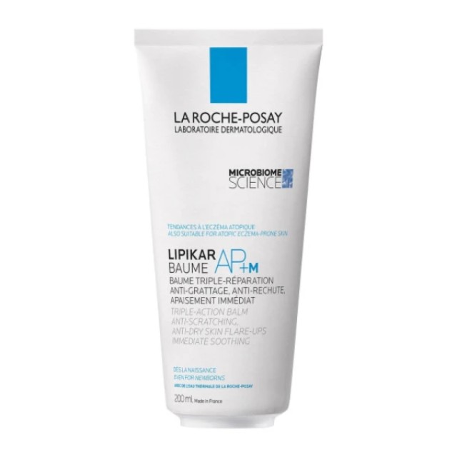 La Roche Posay Lipikar Baume AP+M, Μαλακτικό Βάλσαμο για το Πολύ Ξηρό Δέρμα με Τάση Ατοπίας 200ml