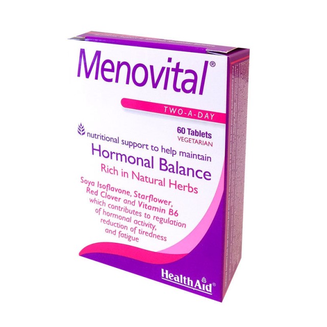 HEALTH AID MENOVITAL TABL X60