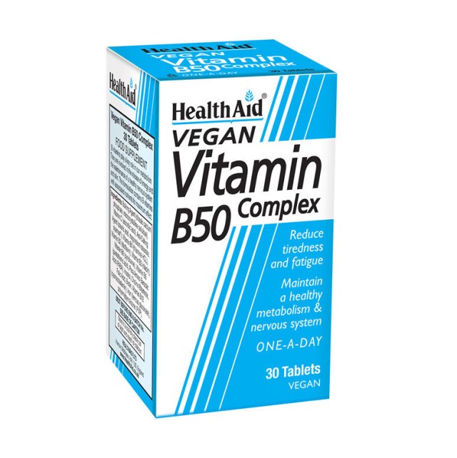 HEALTH AID B50 COMPLEX X 30 CA