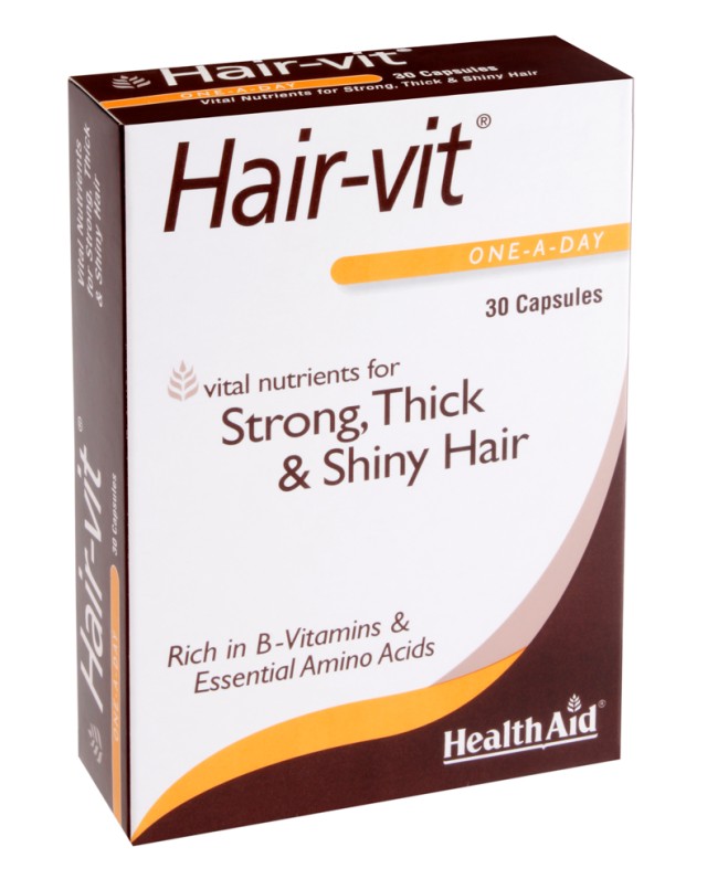 HEALTH AID Hair-Vit 30 Κάψουλες