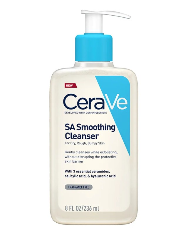 CeraVe SA Smoothing Cleanser Gel Καθαρισμού Προσώπου & Σώματος 236ml