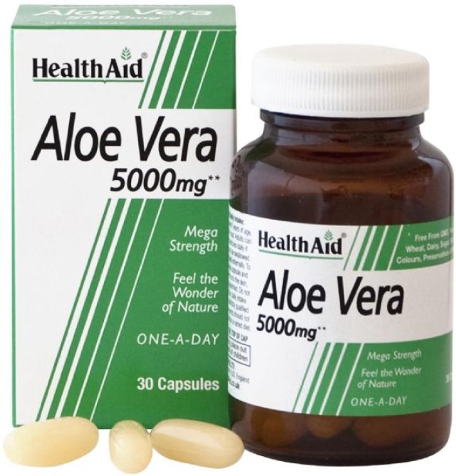 HEALTH AID ALOE VERA 5000MG CA