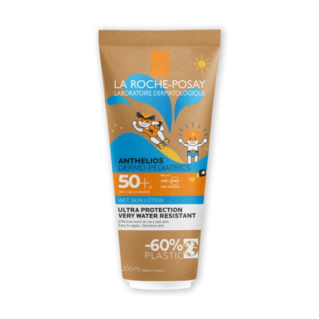 La Roche Posay Anthelios Dermo-Pediatrics Wetskin Lotion SPF50+ Παιδικό Αντηλιακό Γαλάκτωμα, 200ml