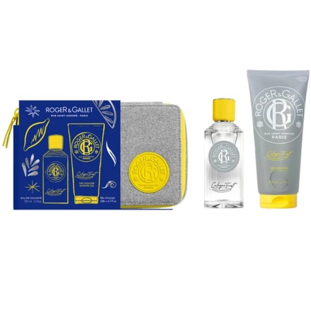 Roger & Gallet Promo Ανδρικό Αρωμα Cologne Twist Eau de Cologne 100ml & Αφρόλουτρο Shower Gel 200ml & Δώρο Νεσεσέρ