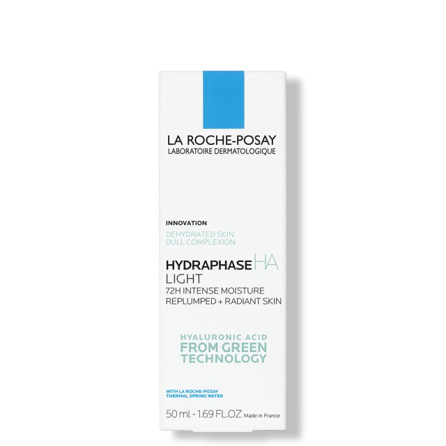 La Roche Posay Hydraphase HA Intense Light Ενυδατική Κρέμα Προσώπου Ελαφριάς Υφής για Αφυδατωμένη και Θαμπή  Επιδερμίδα 50ml