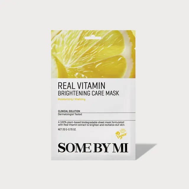 SOMEBY MI  Real Vitamin Brightening Care Mask 20G