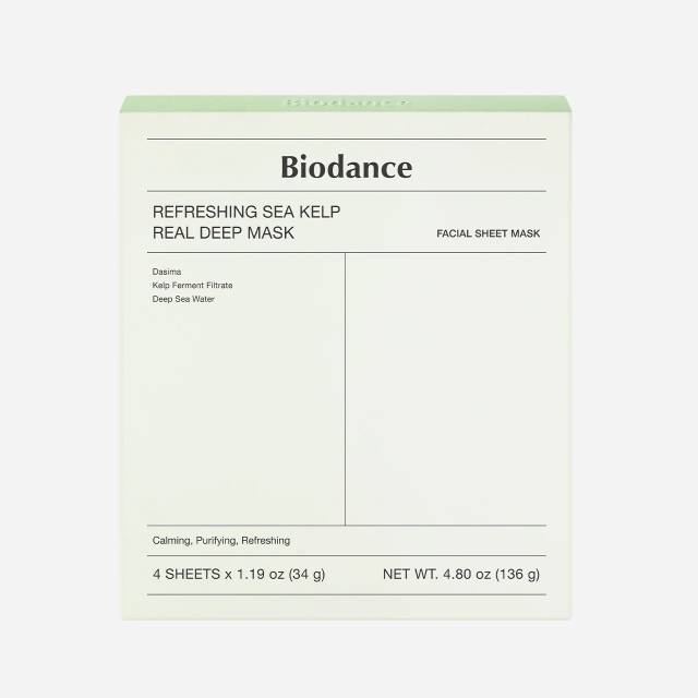 Biodance Refreshing Sea Kelp Real Deep Mask 1τεμ